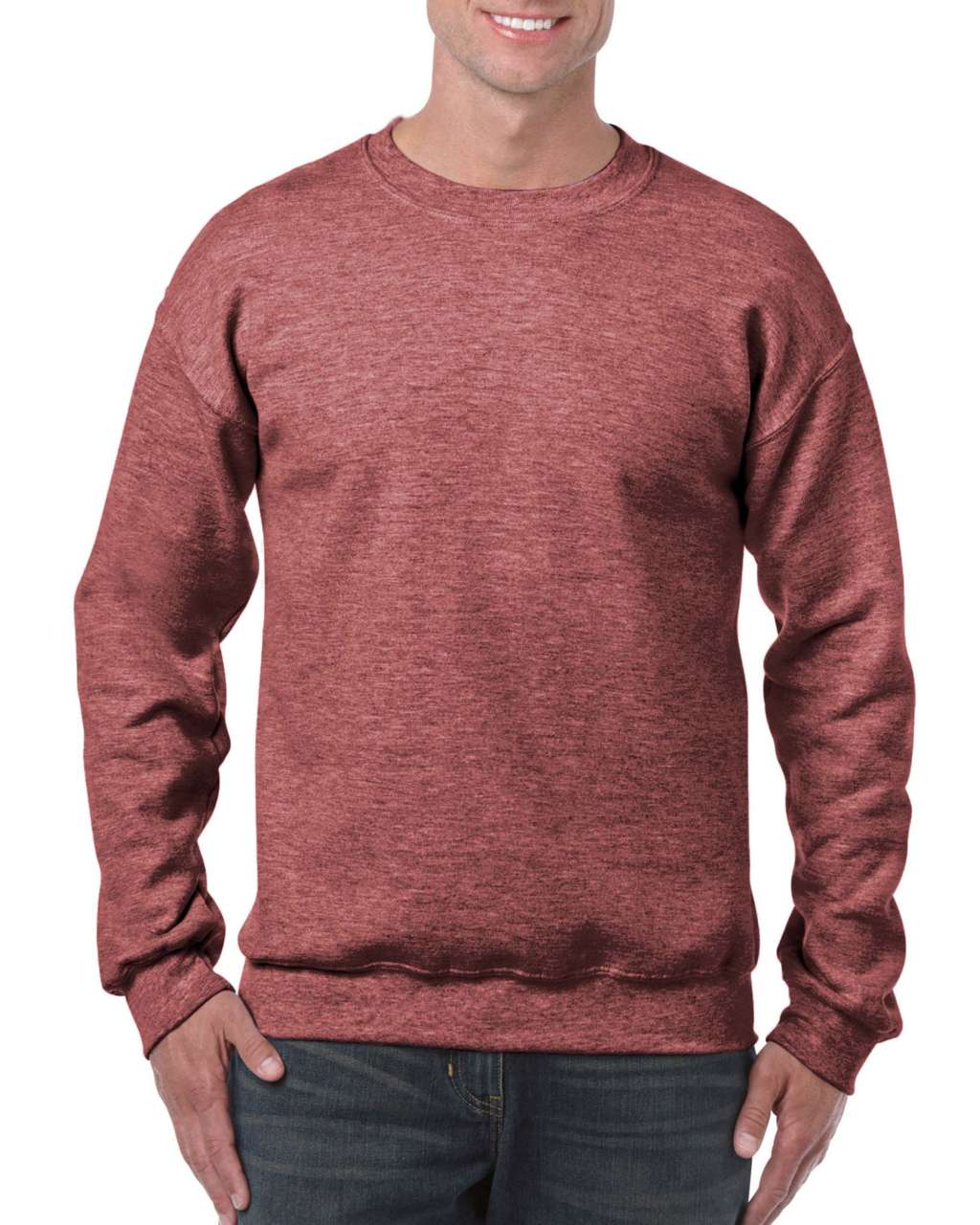 Heather Sport Dark Maroon