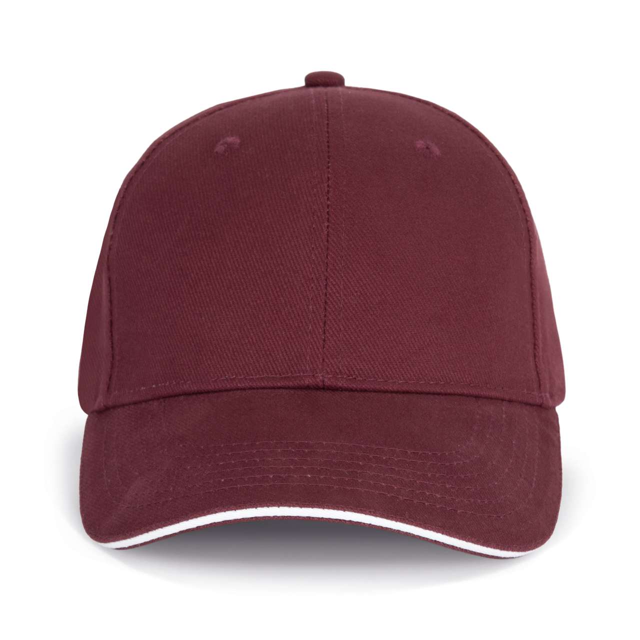 Burgundy/White