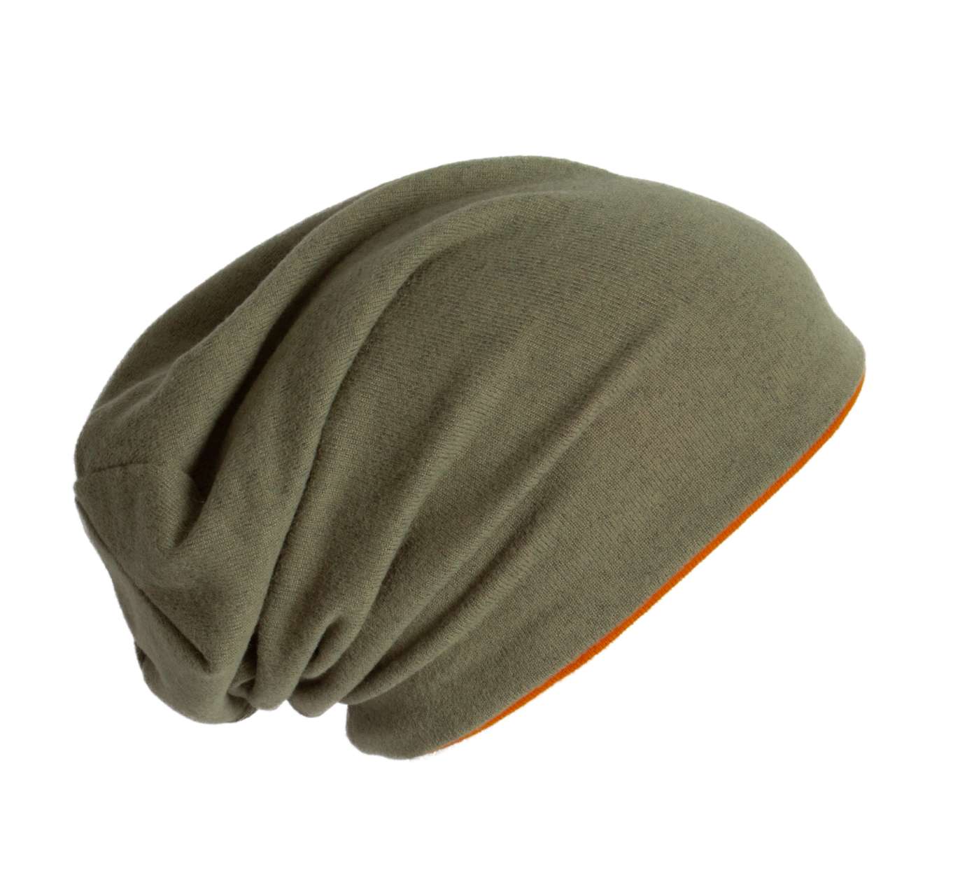 Light Khaki Melange/Autumn Orange