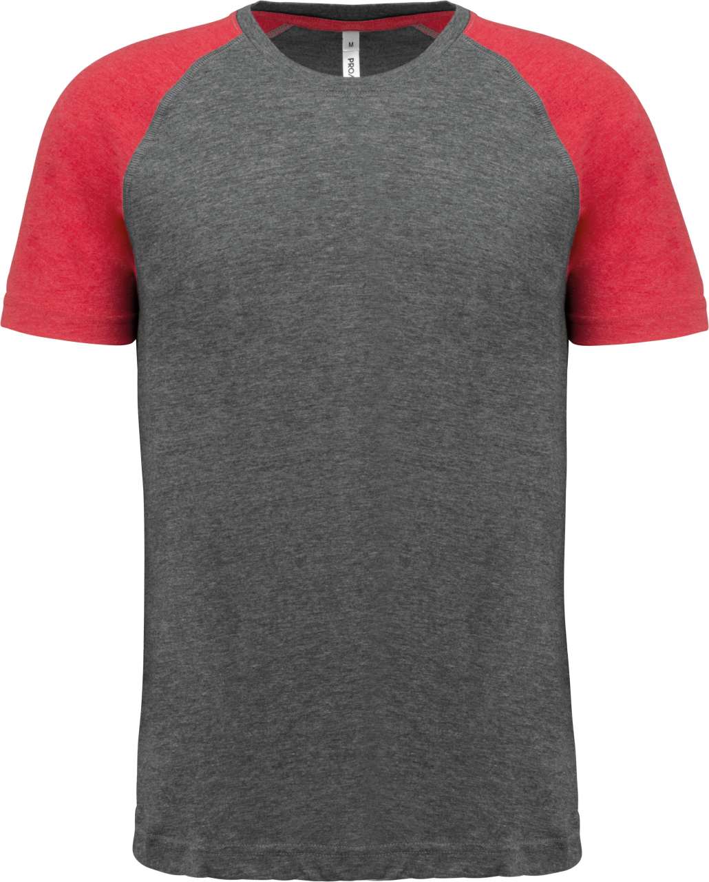 Grey Heather/Sporty Red Heather