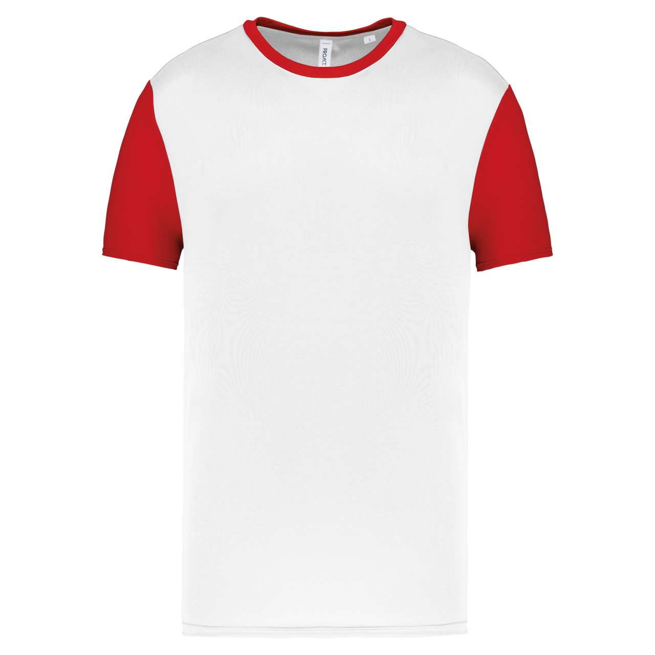 White/Sporty Red